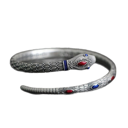 Spirit Snake Enamel Bracelet