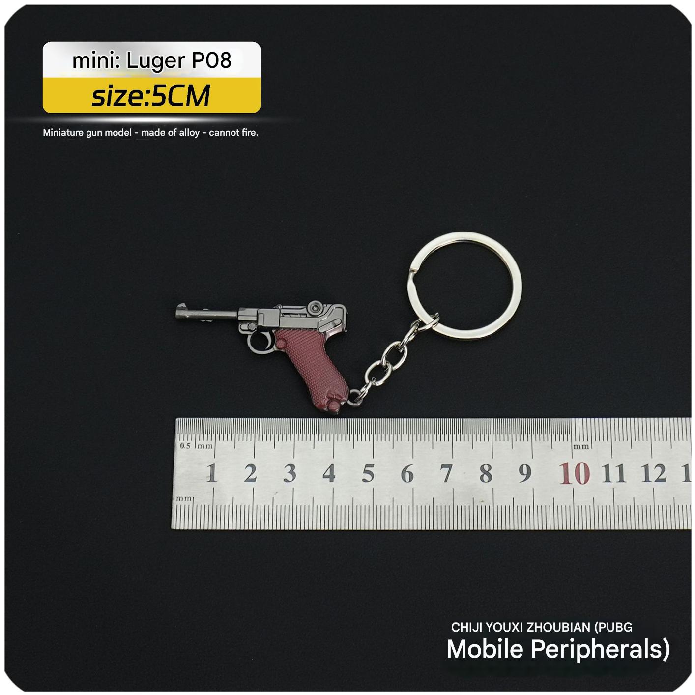 Mini Gun Keychain