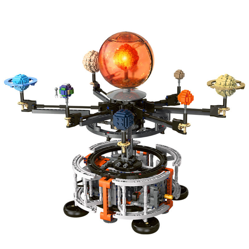 031031 Rotating Solar System Nine-Ball Globe Building Blocks Set