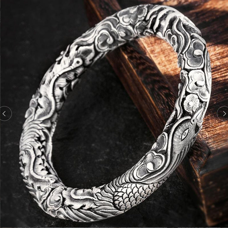 Retro Handmade Snowflake Bracelet