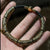 Retro Black Gold Gourmet Semicircle Bracelet