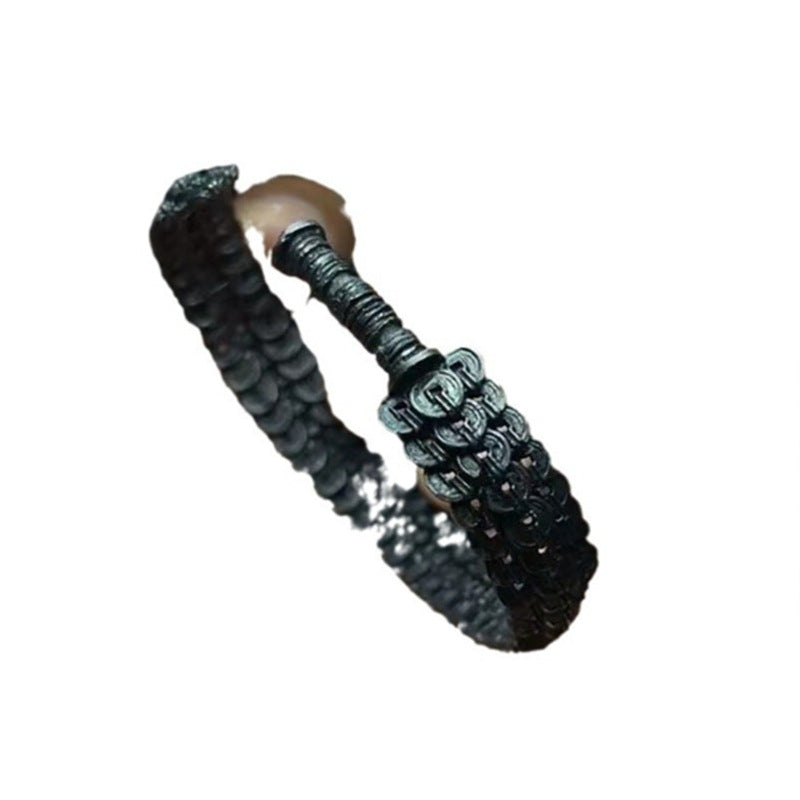 Retro Copper Sword Open Bracelet