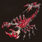 Dragon Zero Metal Mechanical Scorpion 3D Assembly Puzzle Model Kit