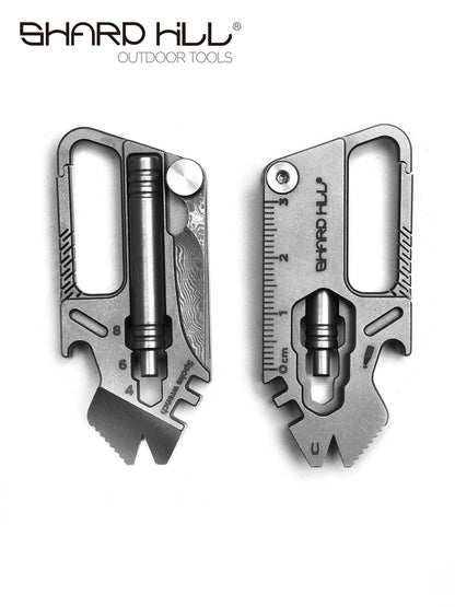 Titanium Alloy Multi-Functional Keychain
