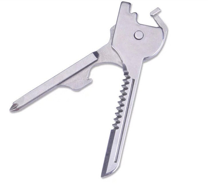 Mini Multifunctional 6 in 1 Knife  Keychain