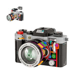 2164 Retro Camera Building Blocks Set