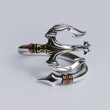 Unisex Trident Ring