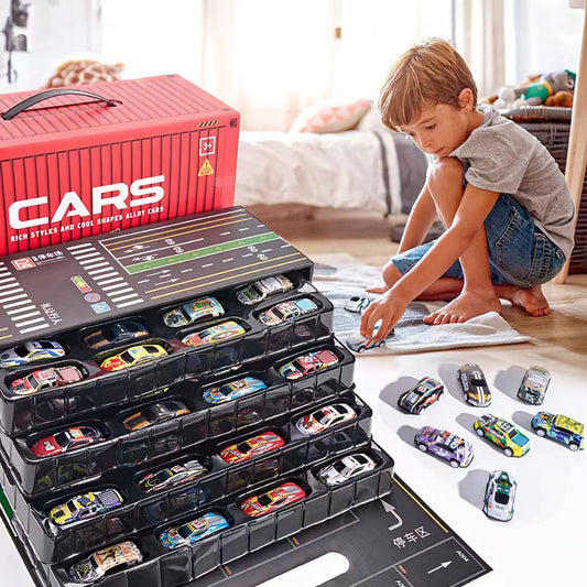 48 Alloy Mini Racing Car Model Set