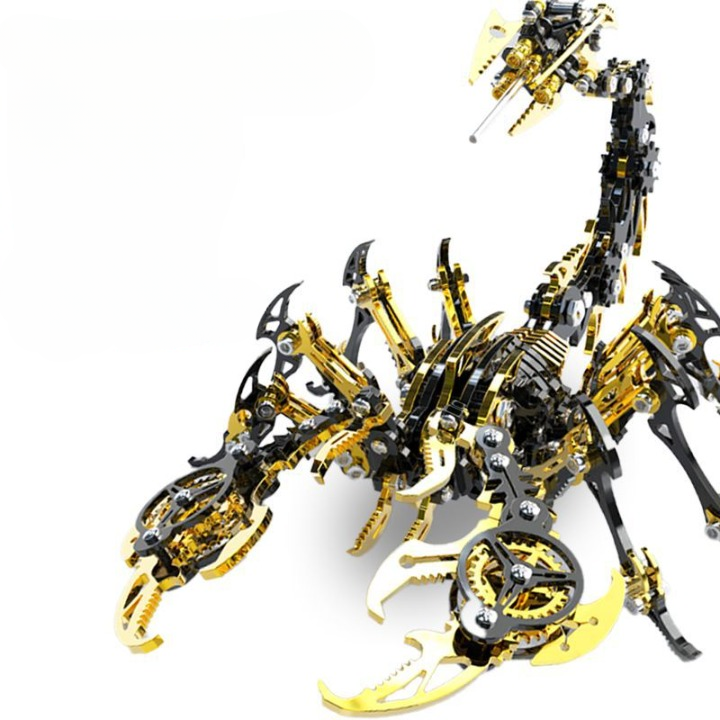 3D Mechanical  Metal Scorpion Model Assembly Kit