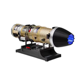 Fighter Jet Turbo Engine Mechanical Metal Model
