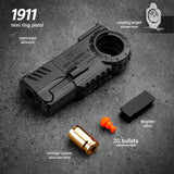 1911 Agent Glock Style Mini Ring Pistol Toy