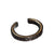 Retro Ebony Open Ring