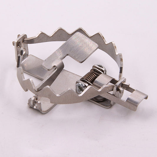Mini Stainless Steel Mouse Trap Keychain