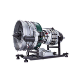 Turbine Aircraft Engine Metal Mechanical Toy Model