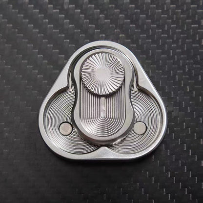 Triangle Rotary Push Card  Fingertip Toy