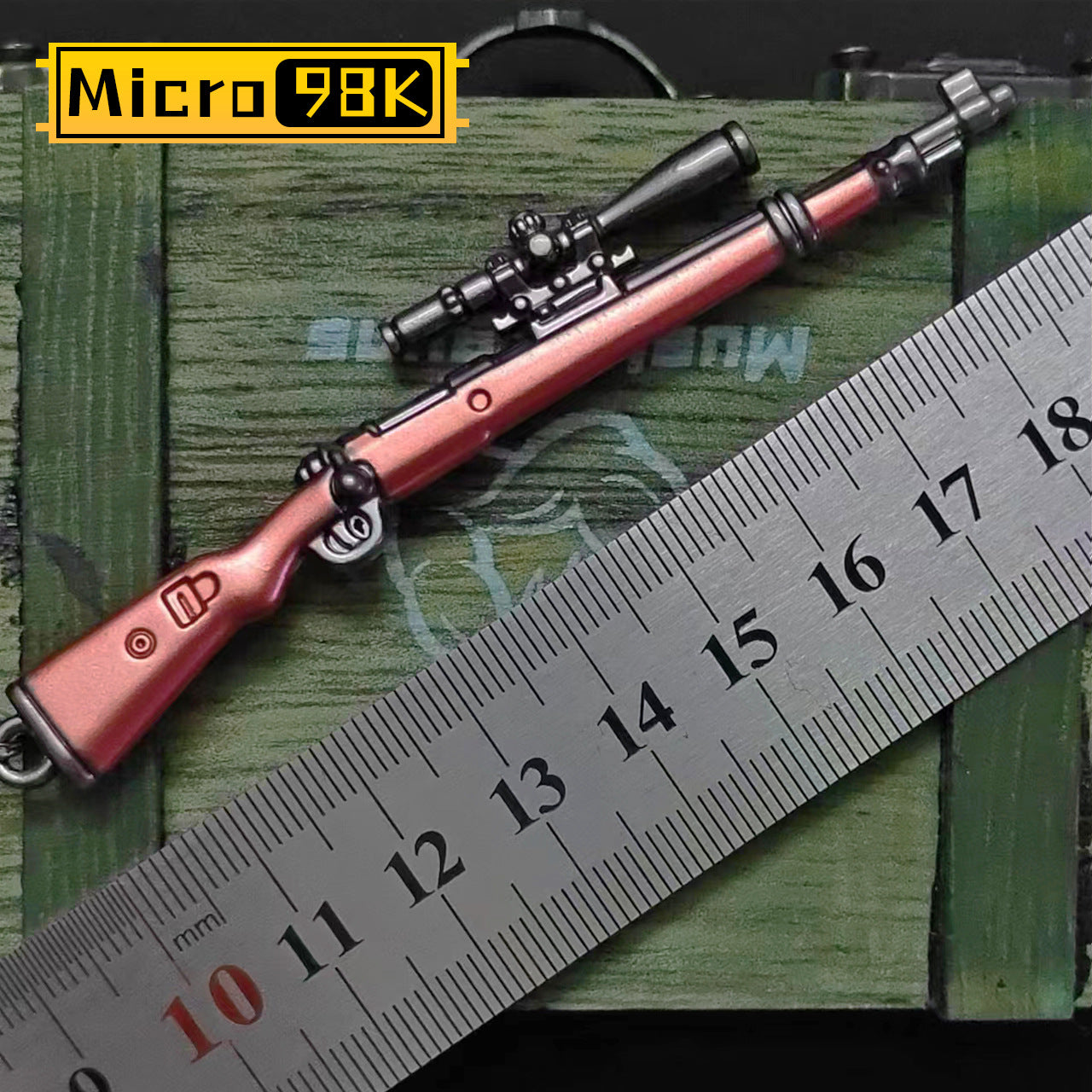 Mini Pubg Game Gun Keychain