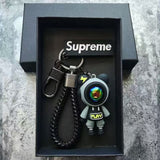 Luxury Astronaut Bear Keychain