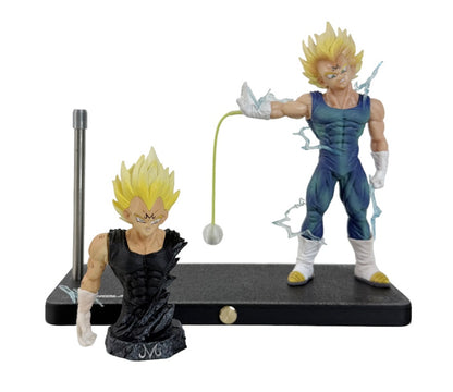NIKOLATOY Dragon Ball Z Vegeta Saiyan Magnetic Night Lamp