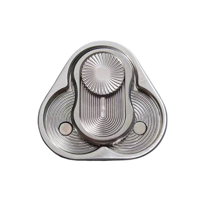Triangle Rotary Push Card  Fingertip Toy