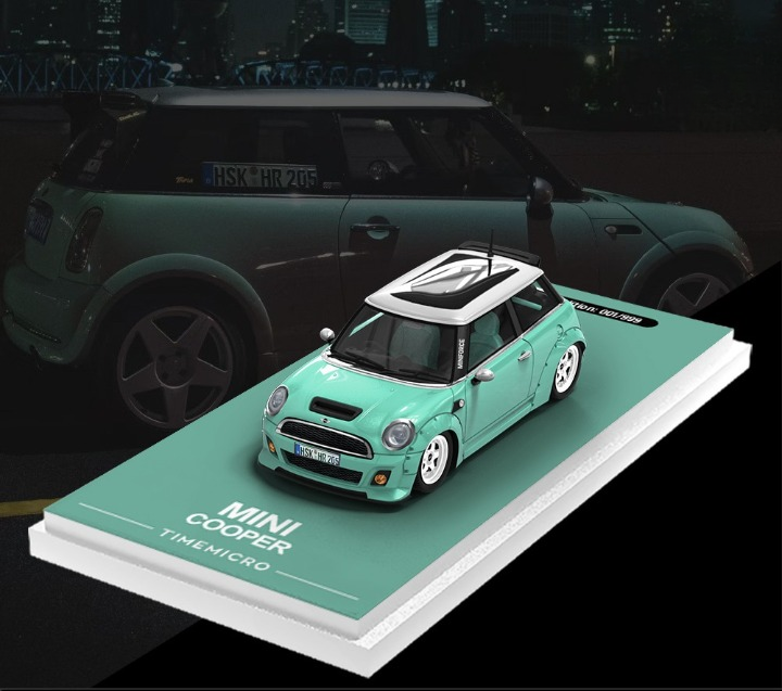 1:64 BMW Mini Cooper Light Alloy Car Model