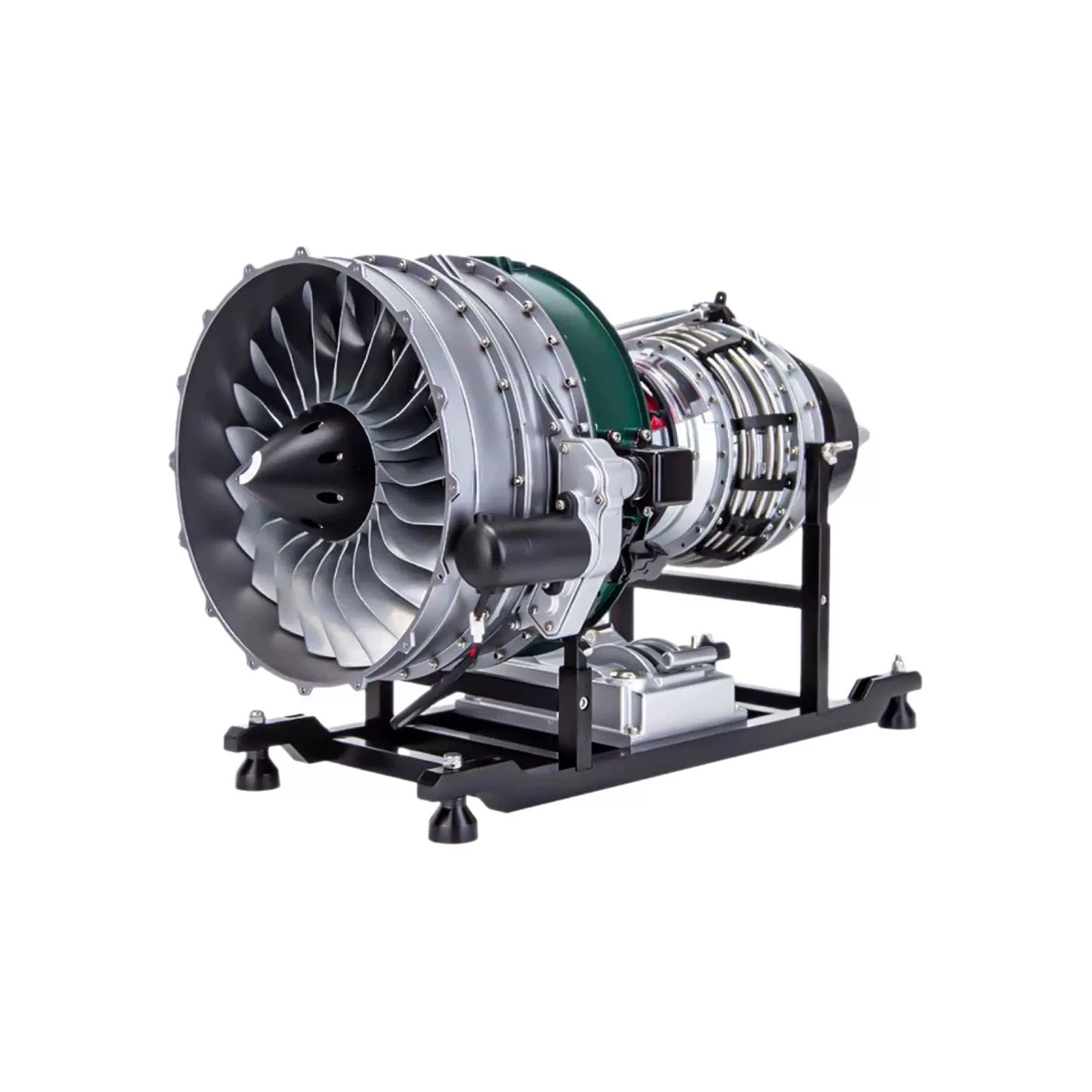Turbine Aircraft Engine Metal Mechanical Toy Model