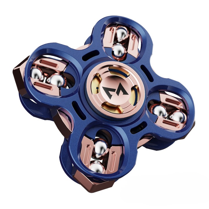 Metal Star Wheel Fidget Spinner Toy