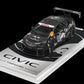 1:64 Honda Civic Red Bull Alloy Car Model With Doll