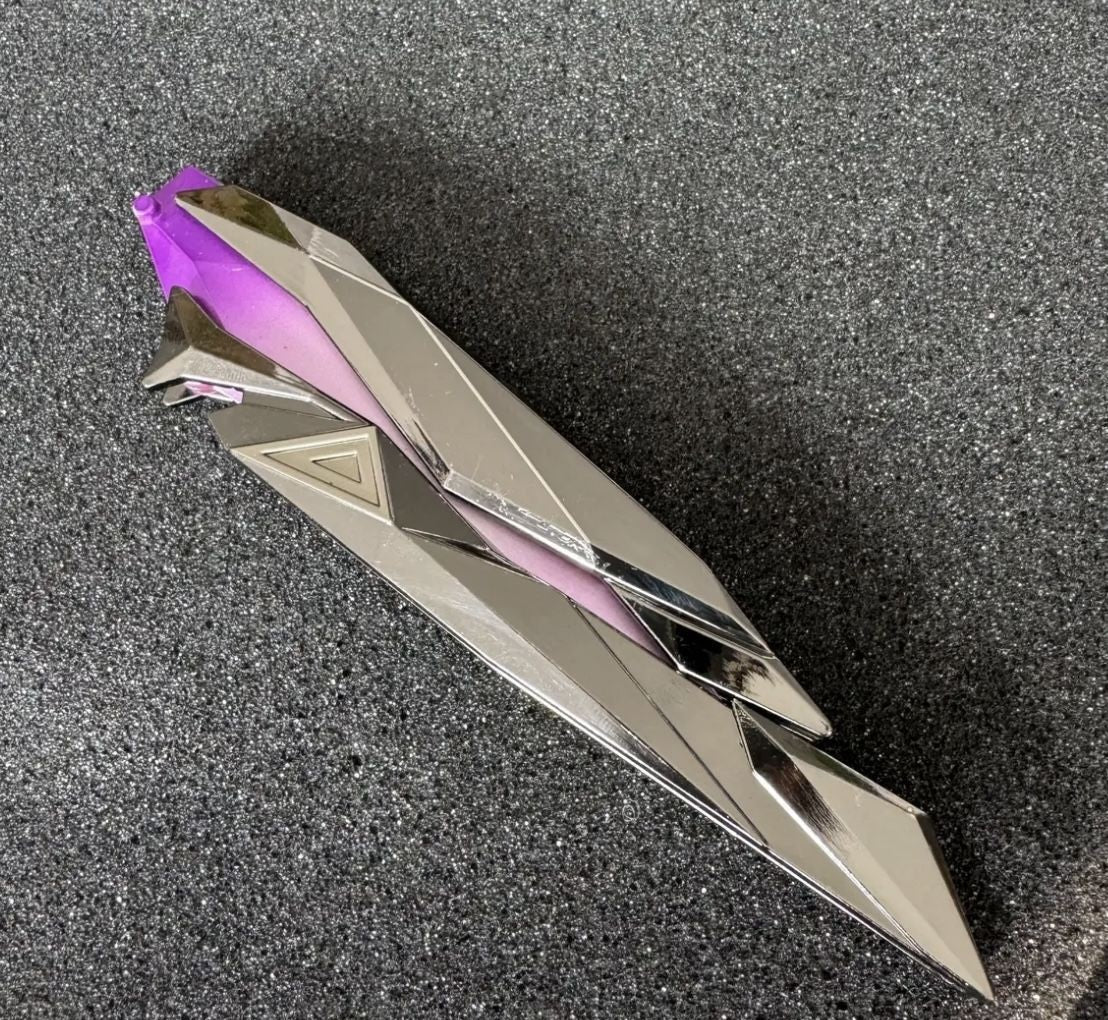 Starry Sky Butterfly Fling Knife Model Toy