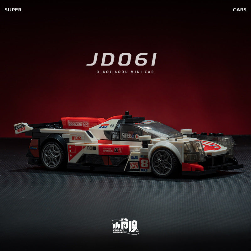 JD061 Le Mans Sports Racing Car  Building Block Set