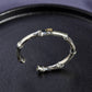 Retro Bamboo Open Bracelet