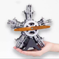 Electric Powered Aviation Five-Cylinder Star Engine Model Mechanical Assembly Toy