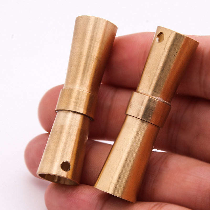 Portable Brass Animal Call Whistle