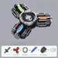 LED Alloy Fidget Finger Spinner