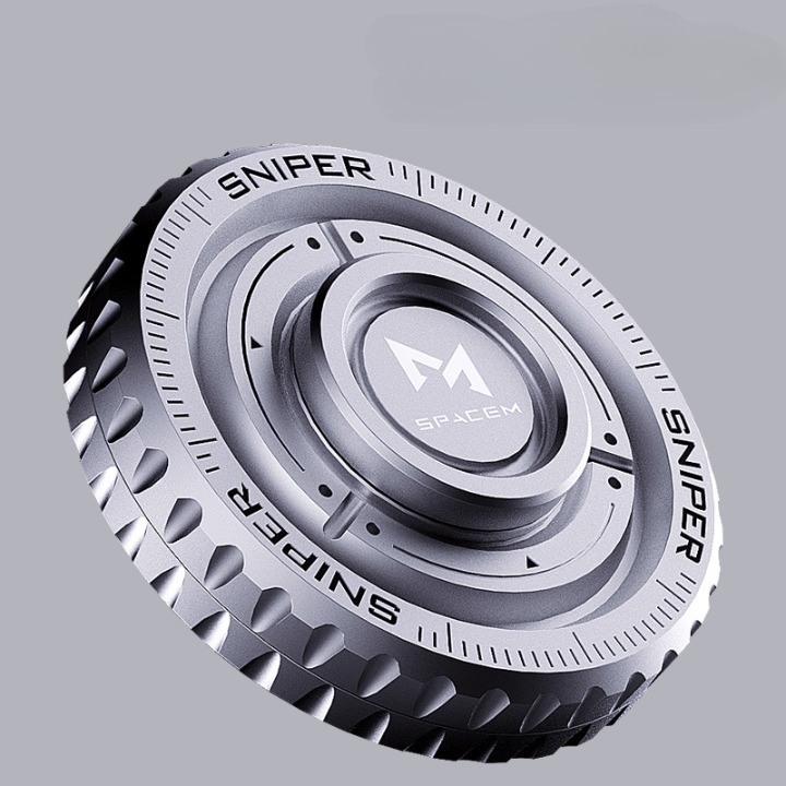 Stainless Steel Fingertip Gyro Ratchet Toy