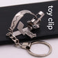 Mini Stainless Steel Mouse Trap Keychain