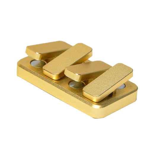 EDC Seesaw Push Card Metal Pop Coin Fingertip Decompression Toy