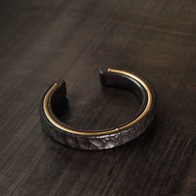 Retro Ebony Open Ring