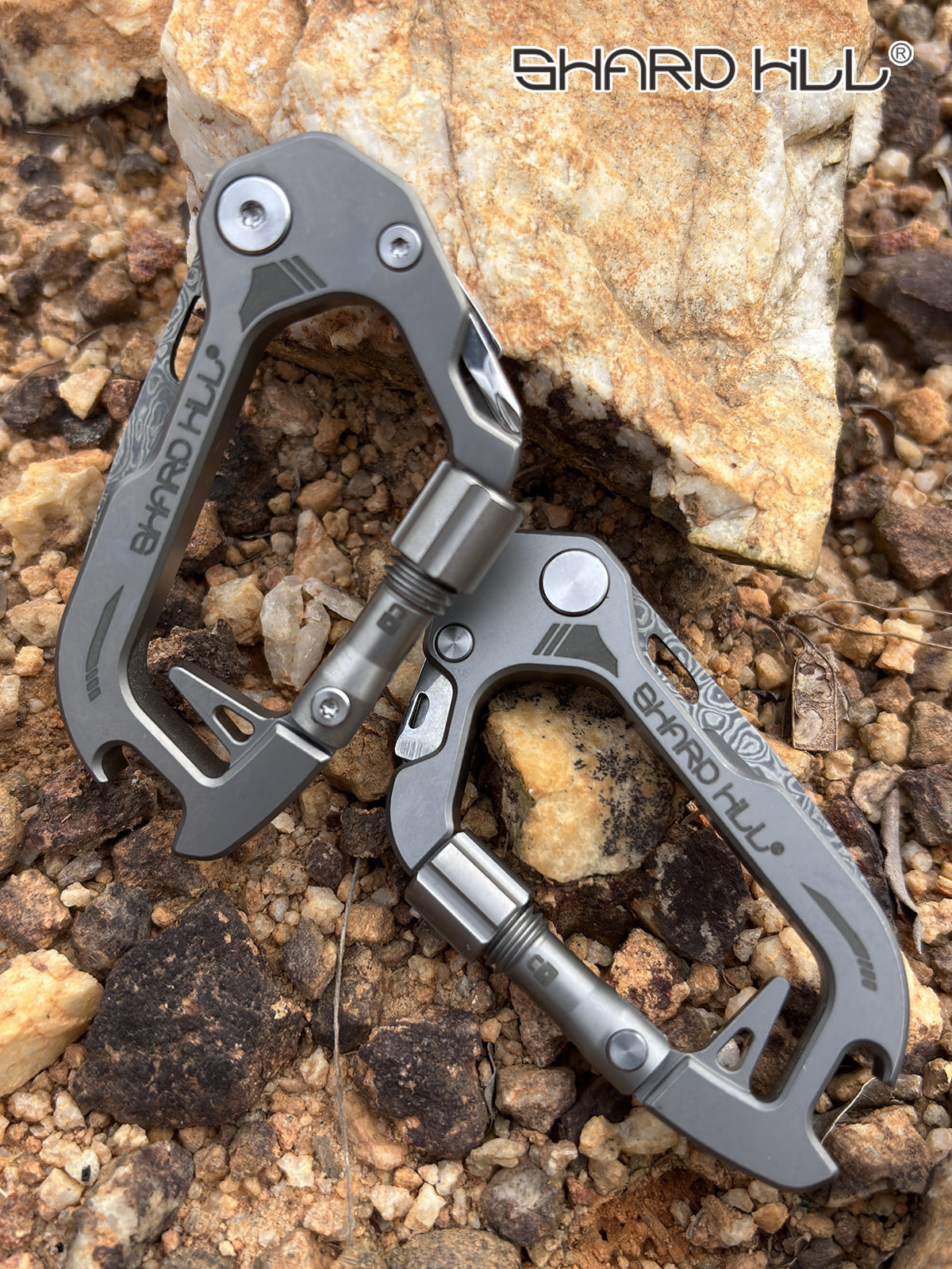 Multifunctional Carabiner Keychain
