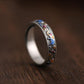 Retro Enamel Elephant Ring