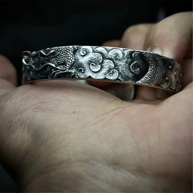 Wudang Python Bird Swallow Dragon Relief Bracelet