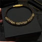 Retro Greedy Black Gold Bracelet