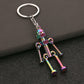 Robot Screw Man Keychain