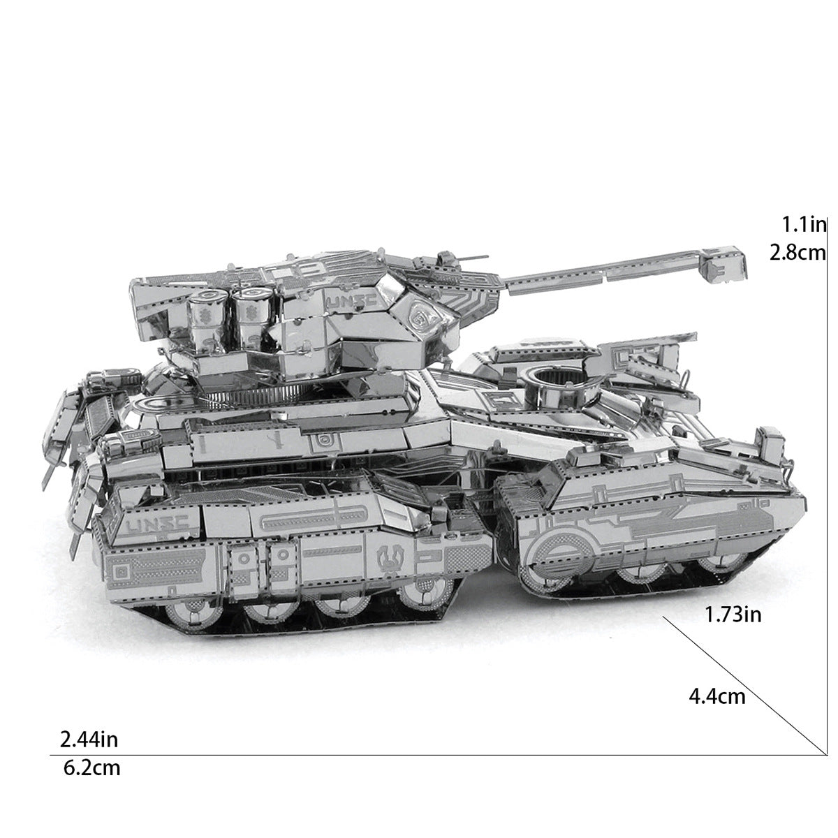 DIY Tank Handmade 3D Metal Puzzle