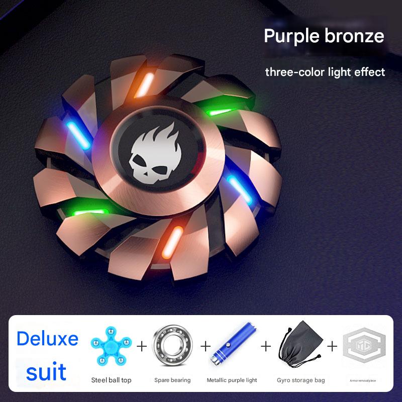 Luminous Metal Fidgent Finger Spinner