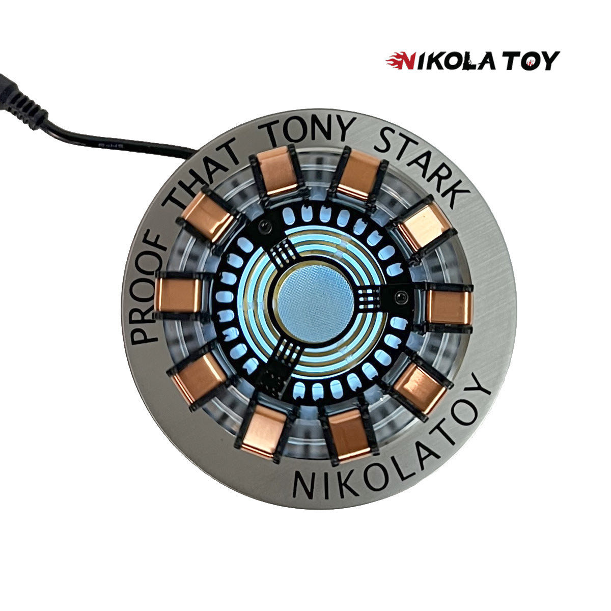 NIKOLATOY Iron Man Ark Reactor Magnetic Levitation Display Device