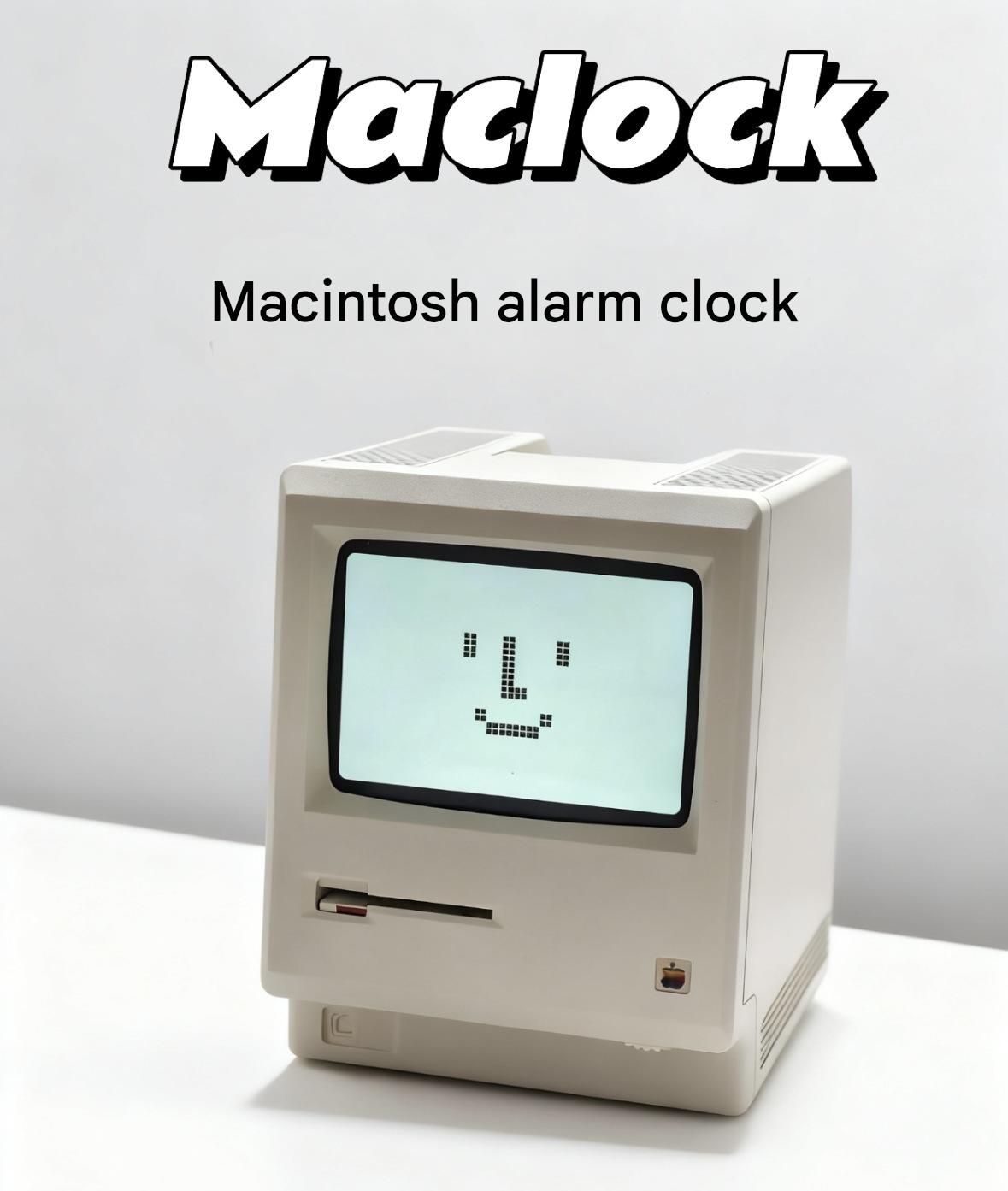 Maclock Macintosh Retro Alarm Clock