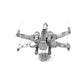 DIY X-Wing Fighter 3D Metal Puzzle Model