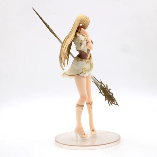 1:7 White Elf Mage Standing Figure