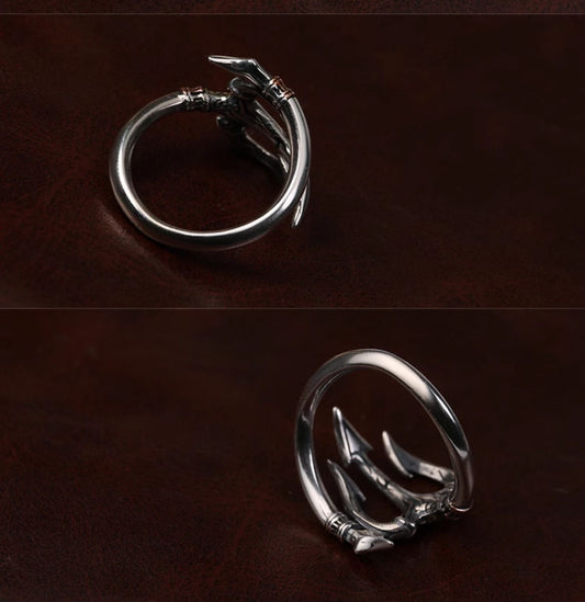 Unisex Trident Ring