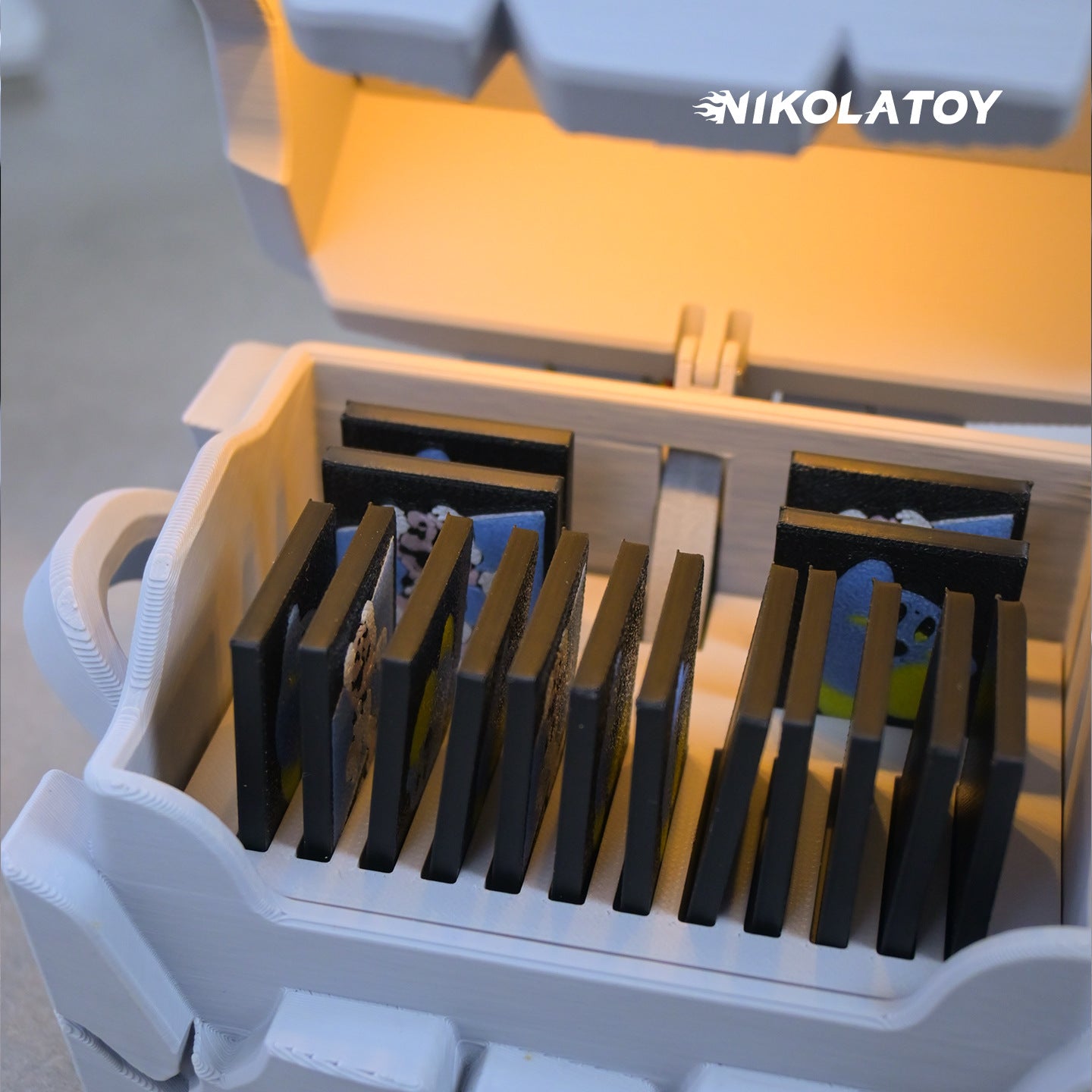 Nikolatoy Zelda Treasure Box Switch Game Cassette Storage Box